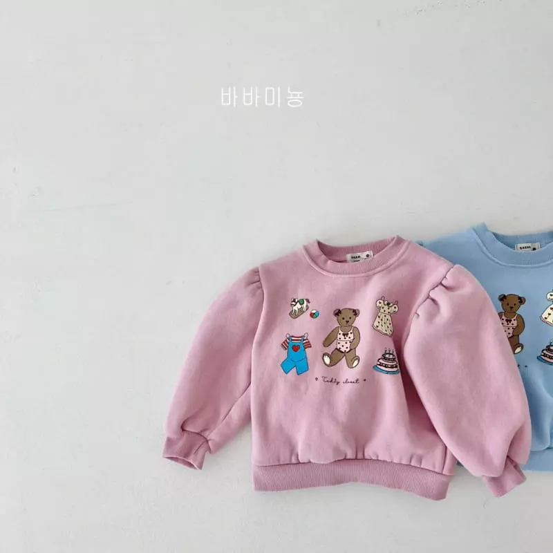 Babar Mignon - Korean Children Fashion - #littlefashionista - Doll Play Sweatshirt - 3