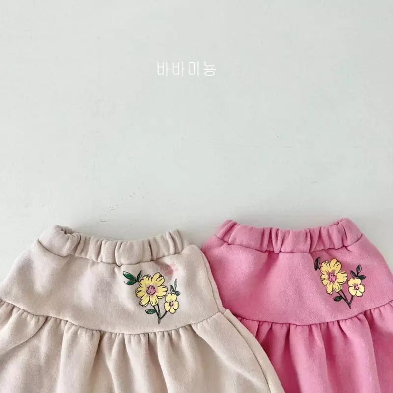 Babar Mignon - Korean Children Fashion - #Kfashion4kids - Flower Long Skirt - 4
