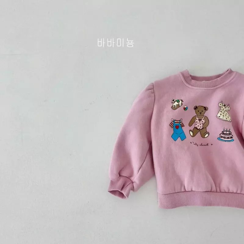 Babar Mignon - Korean Children Fashion - #littlefashionista - Doll Play Sweatshirt - 4