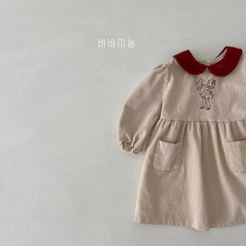 Babar Mignon - Korean Children Fashion - #minifashionista - Girl Rib One-piece - 10