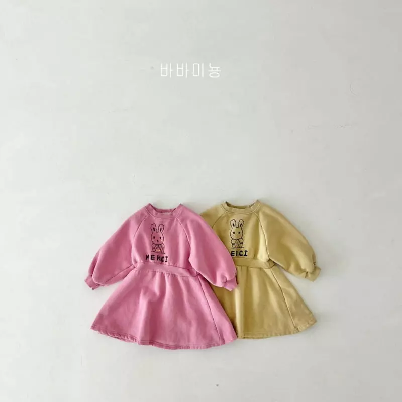 Babar Mignon - Korean Children Fashion - #prettylittlegirls - Baba Raglan One-piece