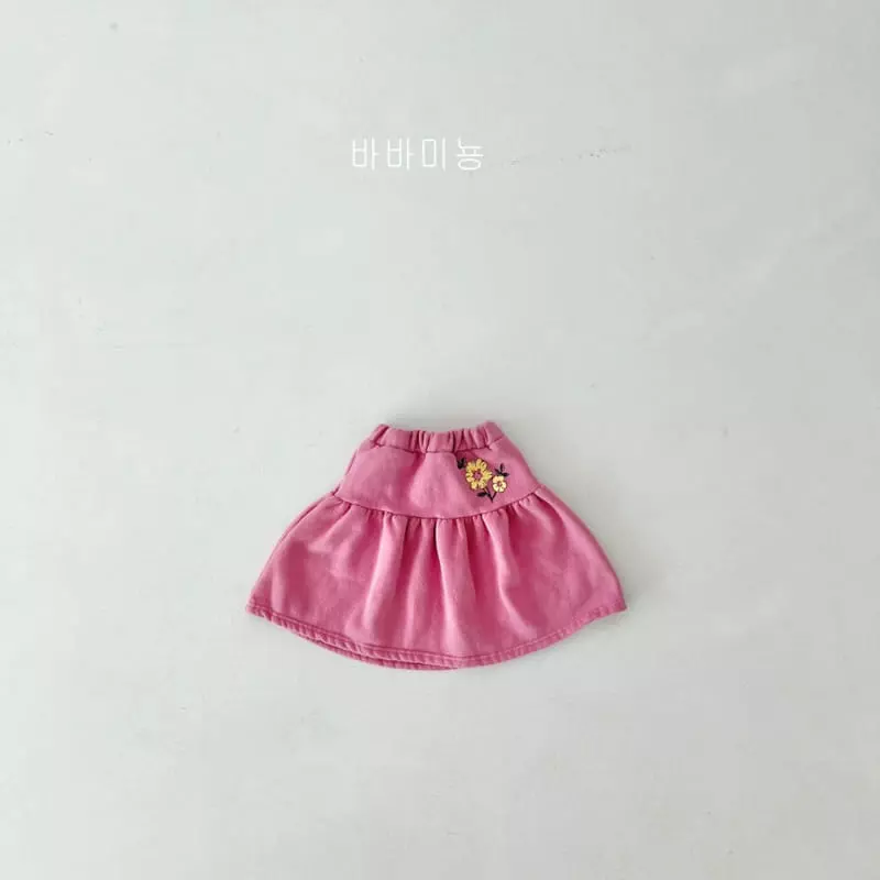 Babar Mignon - Korean Children Fashion - #stylishchildhood - Flower Long Skirt - 10