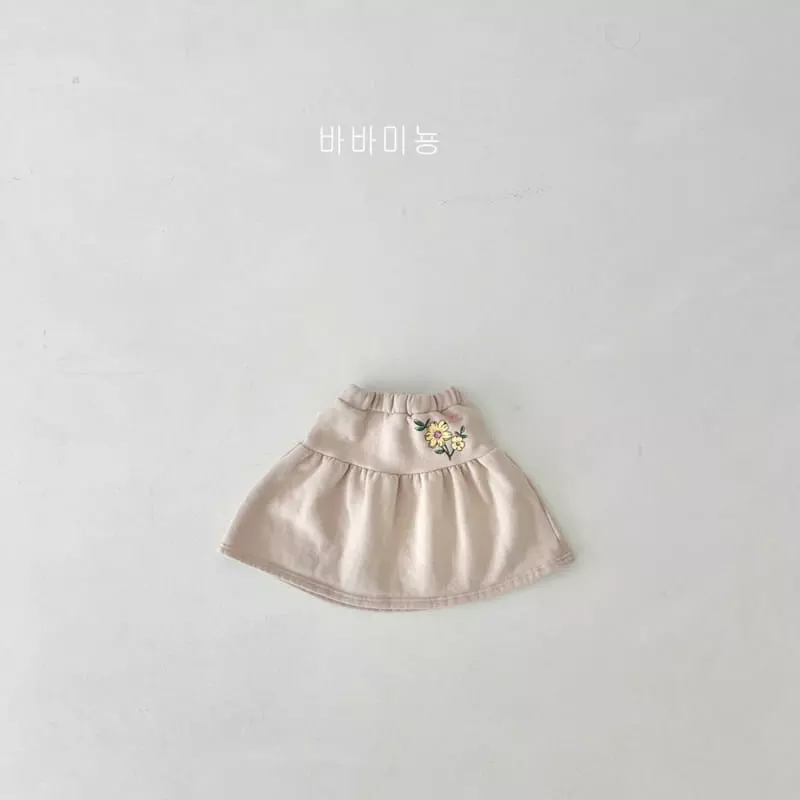 Babar Mignon - Korean Children Fashion - #todddlerfashion - Flower Long Skirt - 8