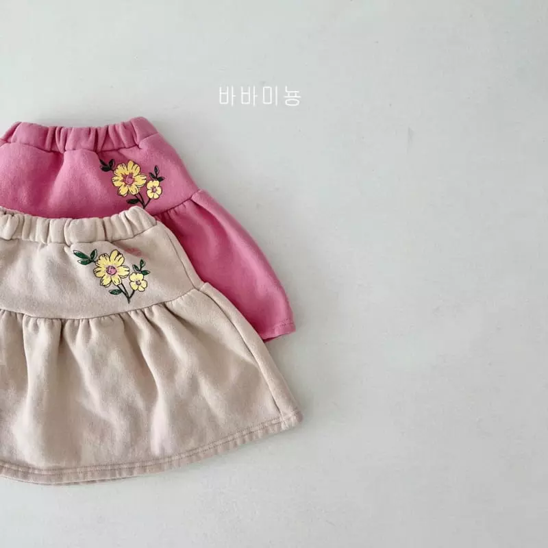 Babar Mignon - Korean Children Fashion - #toddlerclothing - Flower Long Skirt - 9