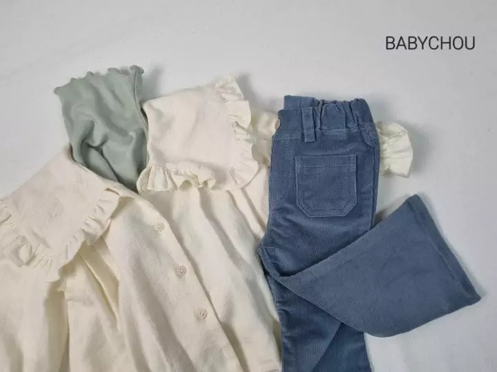 Babychou - Korean Children Fashion - #childofig - Hey Blouse - 5