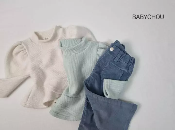 Babychou - Korean Children Fashion - #childofig - Plare Tee - 4