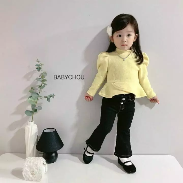 Babychou - Korean Children Fashion - #designkidswear - Plare Tee - 6