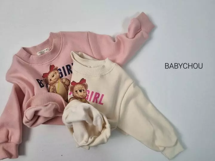 Babychou - Korean Children Fashion - #designkidswear - Bear Girl Set - 3
