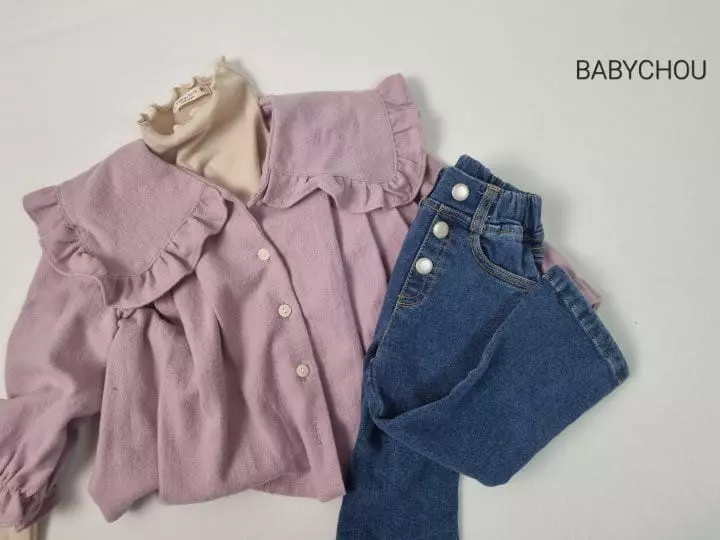 Babychou - Korean Children Fashion - #kidsstore - Hey Blouse - 12