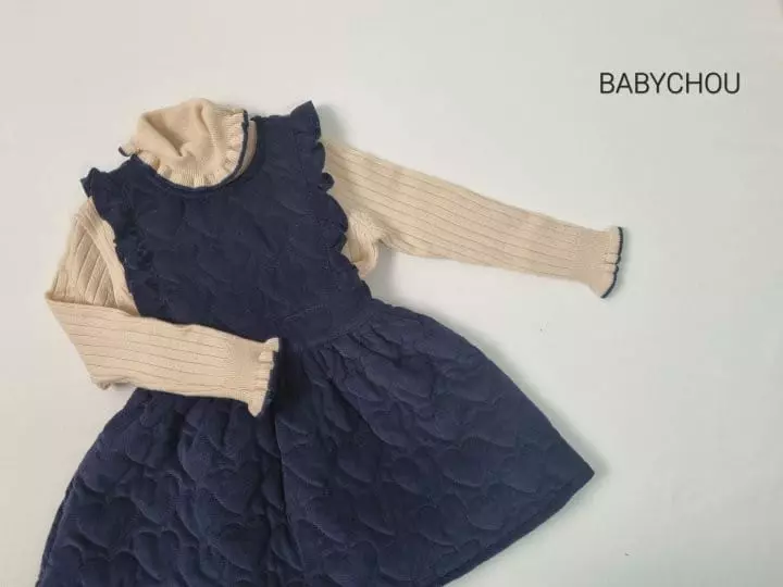 Babychou - Korean Children Fashion - #kidsstore - Nijou Turtleneck Tee - 5