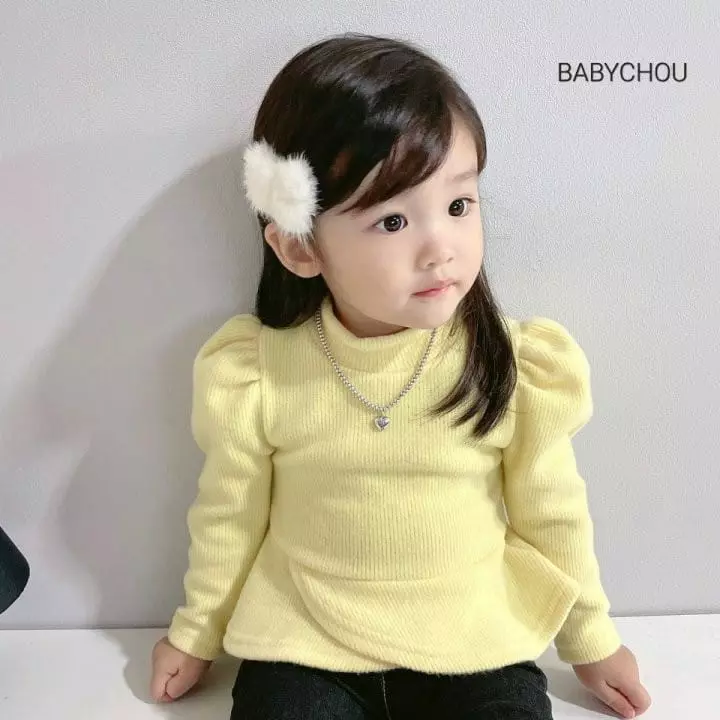 Babychou - Korean Children Fashion - #kidzfashiontrend - Plare Tee - 11
