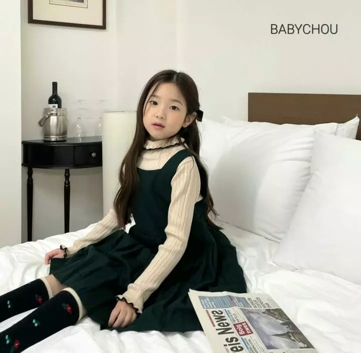 Babychou - Korean Children Fashion - #kidzfashiontrend - Nijou Turtleneck Tee - 6