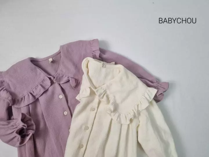 Babychou - Korean Children Fashion - #minifashionista - Hey Blouse - 3