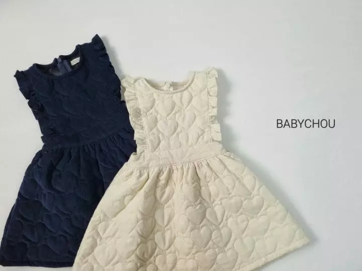 Babychou - Korean Children Fashion - #prettylittlegirls - Quilting One-piece
