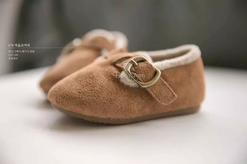 Babyzzam - Korean Children Fashion - #Kfashion4kids - Winter Elephant Flats  - 5