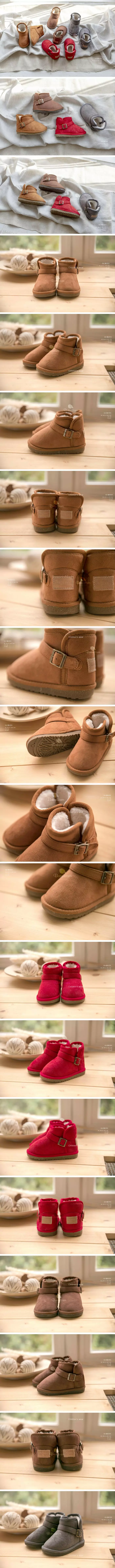 Babyzzam - Korean Children Fashion - #childofig - Belt Boots 