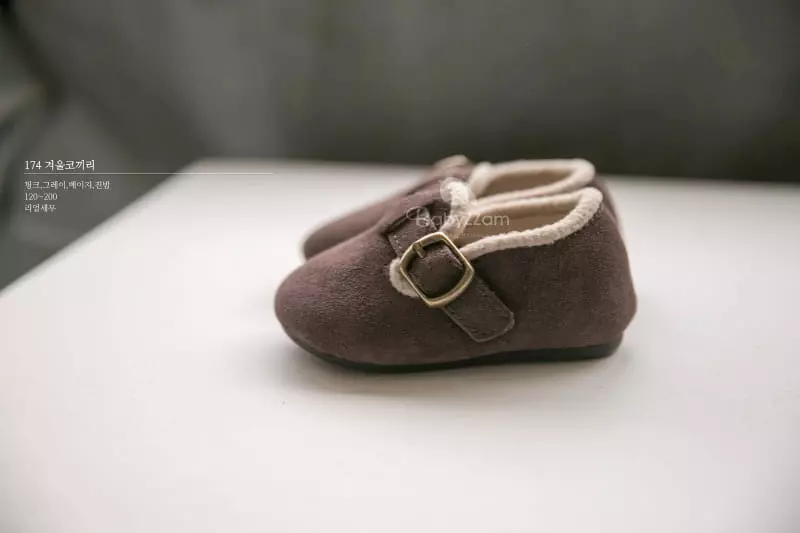 Babyzzam - Korean Children Fashion - #kidsstore - Winter Elephant Flats  - 3