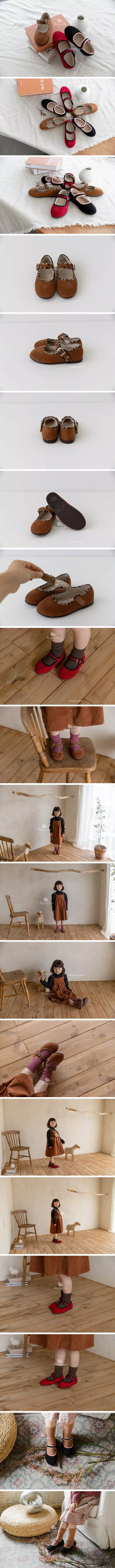 Babyzzam - Korean Children Fashion - #minifashionista - Coloring Flats 