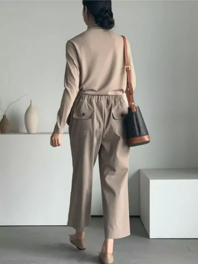 Baribari - Korean Women Fashion - #momslook - Ponny Pants - 9