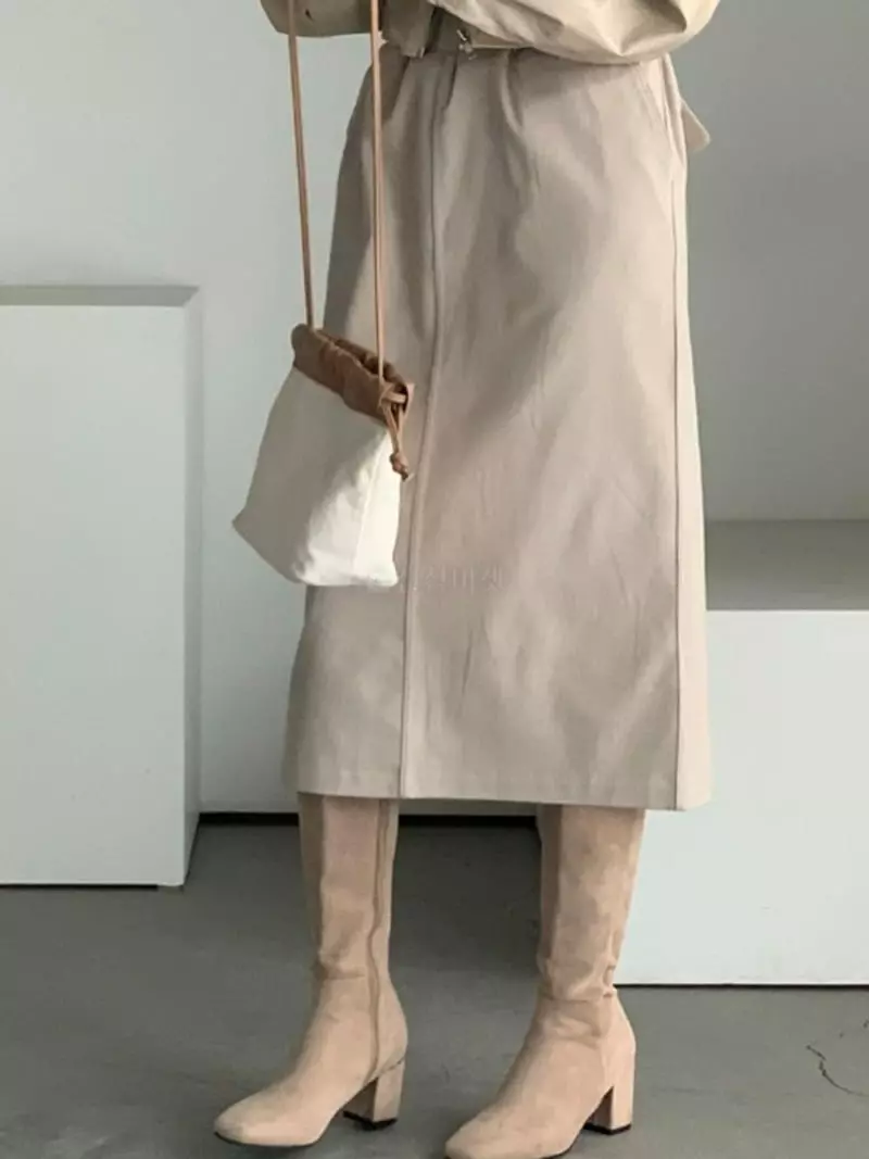 Baribari - Korean Women Fashion - #momslook - Ponny Skirt - 6