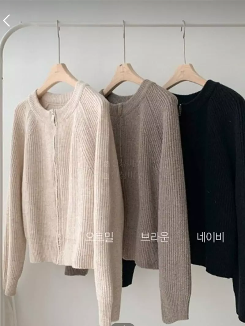 Baribari - Korean Women Fashion - #momslook - Calling Zip-u[p - 7