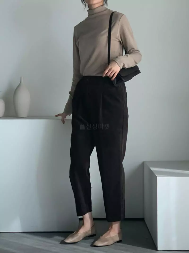 Baribari - Korean Women Fashion - #womensfashion - All Turtleneck Tee - 4