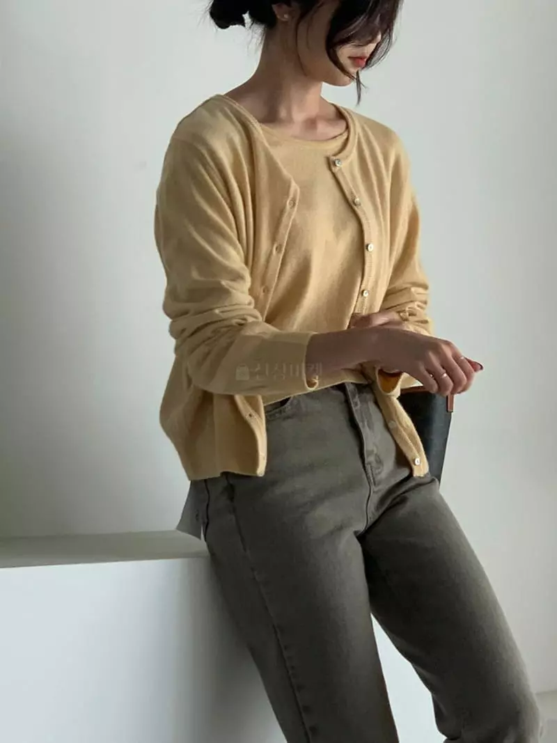 Baribari - Korean Women Fashion - #momslook - Marie Cardigan