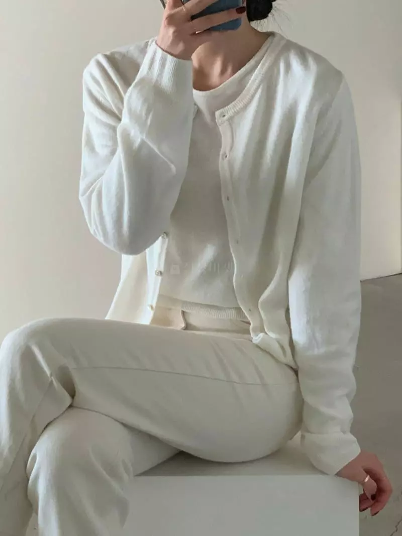 Baribari - Korean Women Fashion - #momslook - Marie Cardigan - 6
