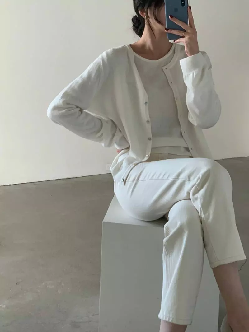 Baribari - Korean Women Fashion - #momslook - Marie Cardigan - 7