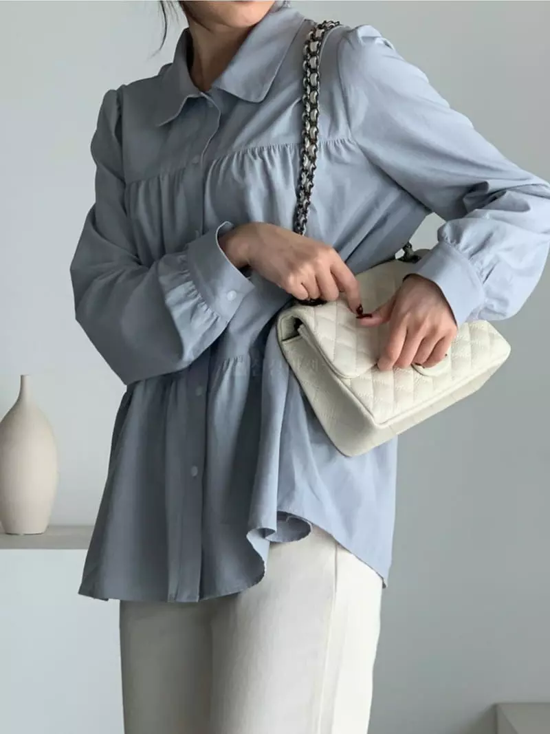 Baribari - Korean Women Fashion - #momslook - Leeds Blouse - 6