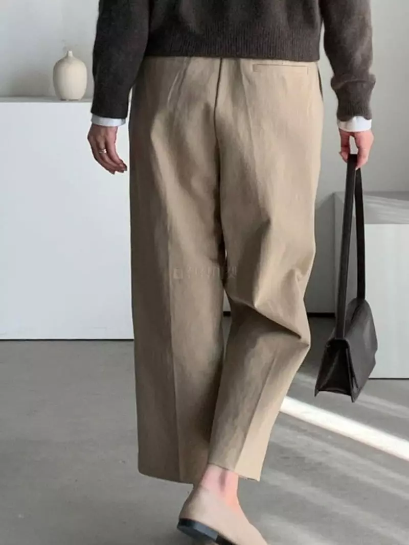 Baribari - Korean Women Fashion - #momslook - 10 Cotton Pants - 11