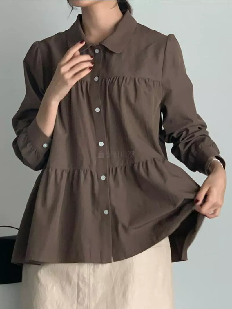 Baribari - Korean Women Fashion - #pursuepretty - Leeds Blouse - 10