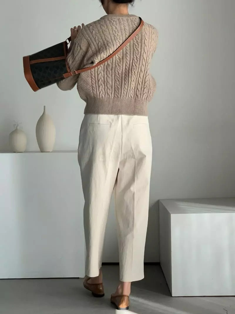Baribari - Korean Women Fashion - #pursuepretty - 10 Cotton Pants - 3