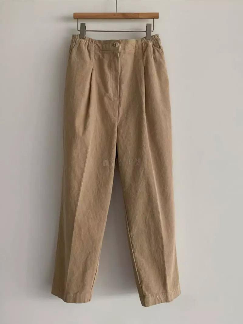 Baribari - Korean Women Fashion - #thatsdarling - Rib Pocket Pants - 11