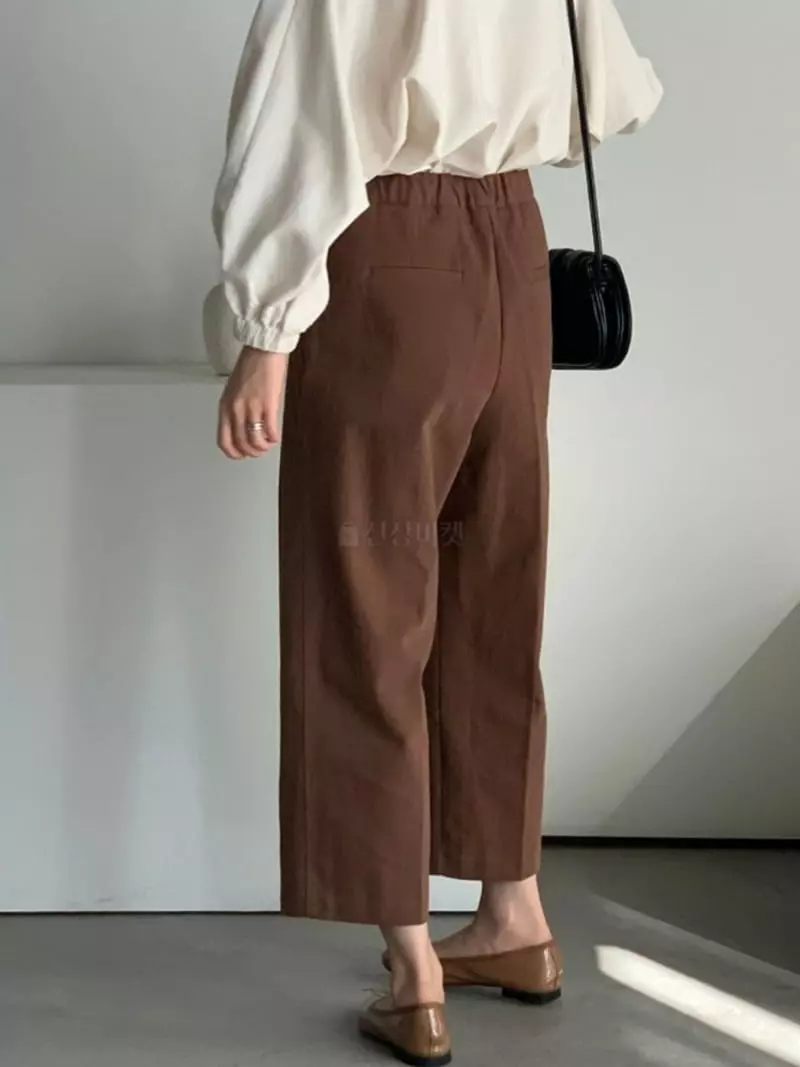 Baribari - Korean Women Fashion - #thatsdarling - 10 Cotton Pants - 7