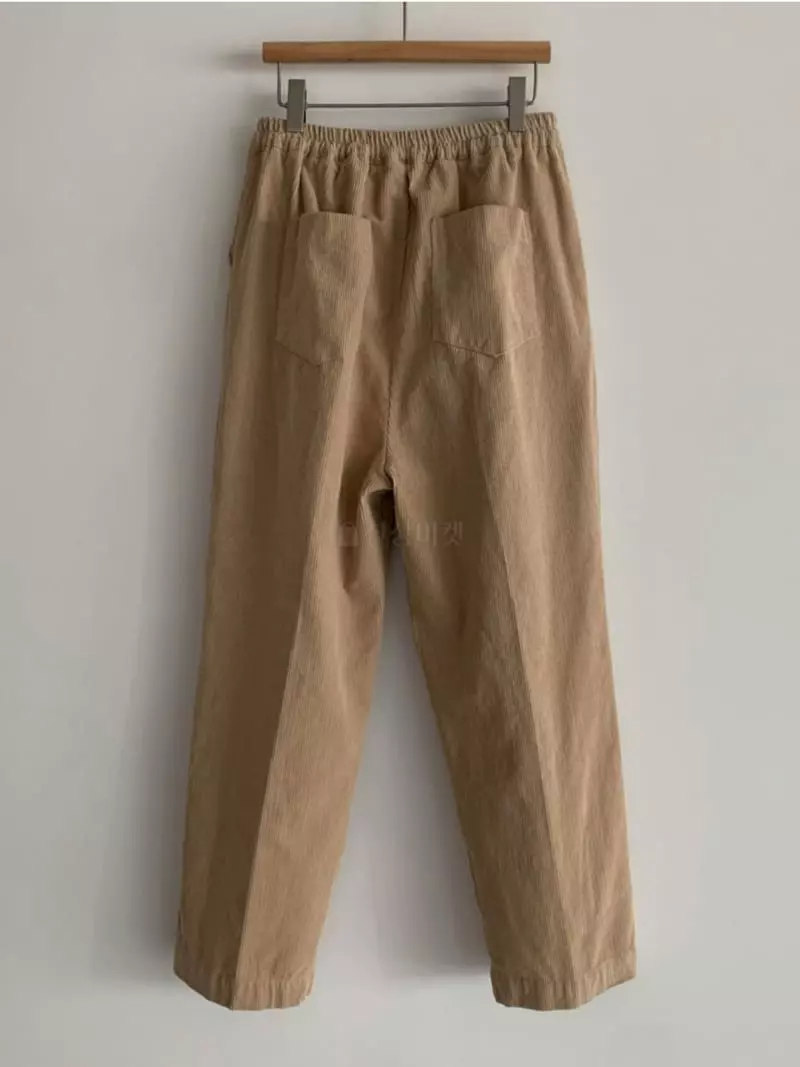 Baribari - Korean Women Fashion - #thelittlethings - Rib Pocket Pants - 12