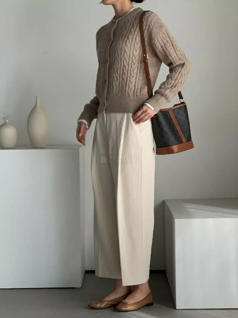 Baribari - Korean Women Fashion - #vintageinspired - 10 Cotton Pants