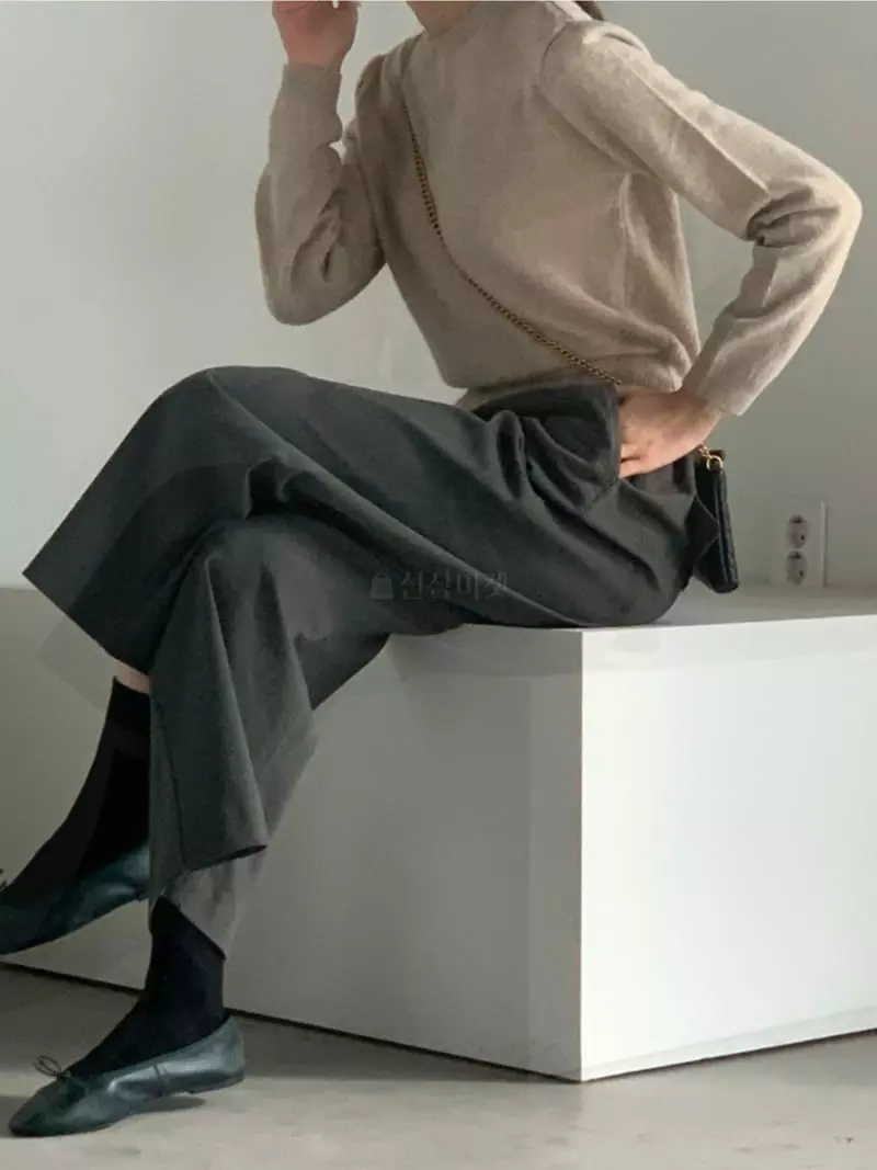 Baribari - Korean Women Fashion - #momslook - Ponny Pants - 4