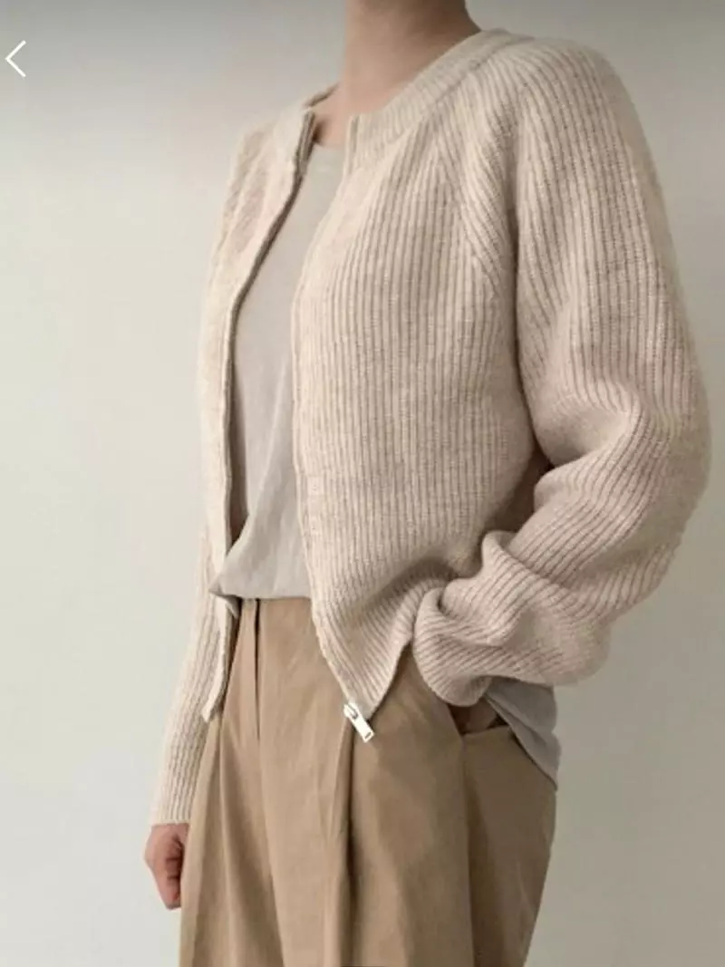 Baribari - Korean Women Fashion - #momslook - Calling Zip-u[p - 4
