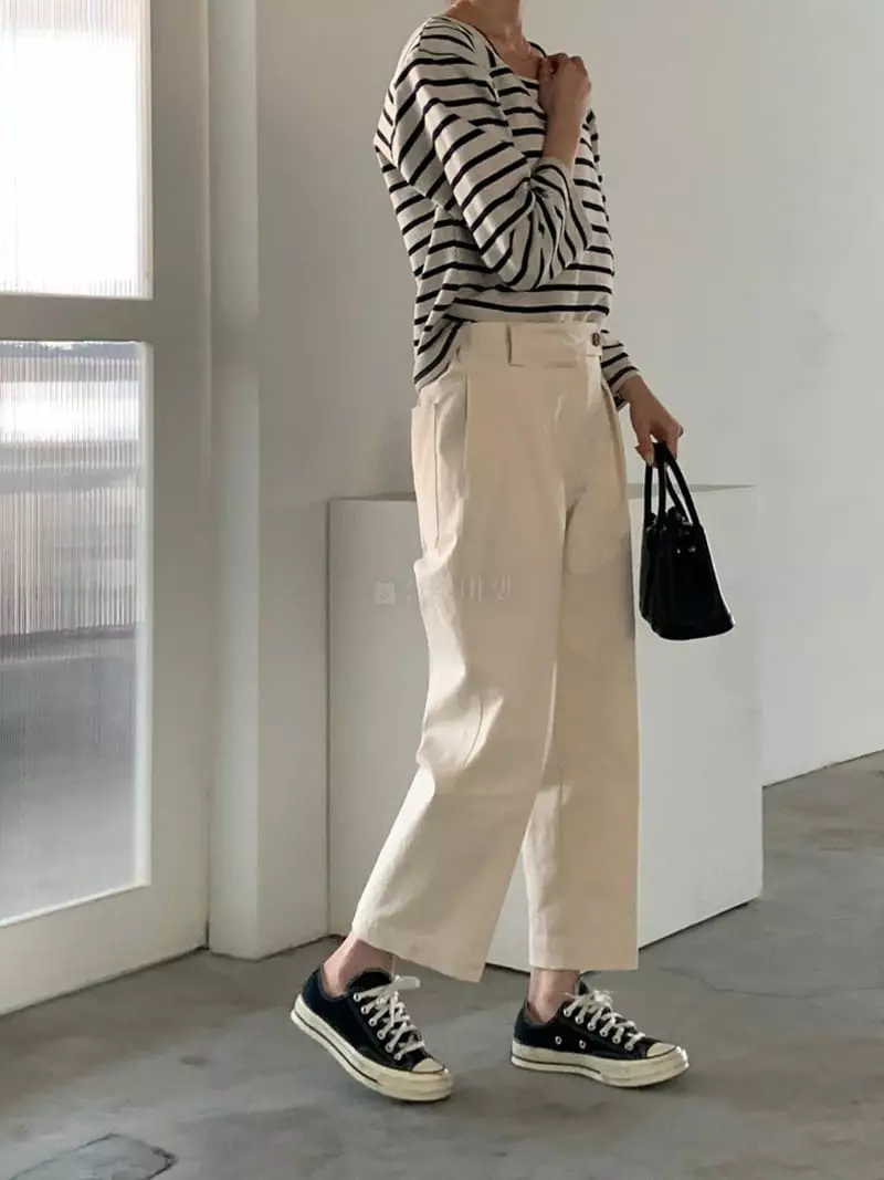 Baribari - Korean Women Fashion - #womensfashion - Span Pants - 11