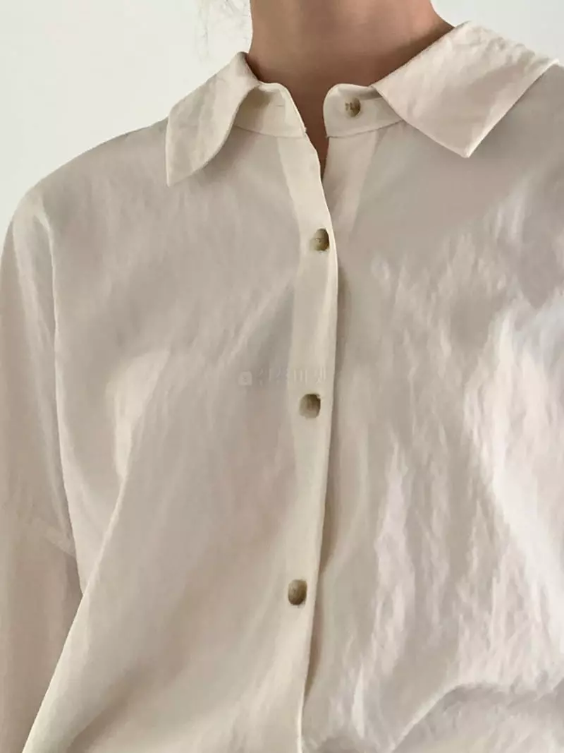 Baribari - Korean Women Fashion - #womensfashion - Modal Drop Shirt - 9