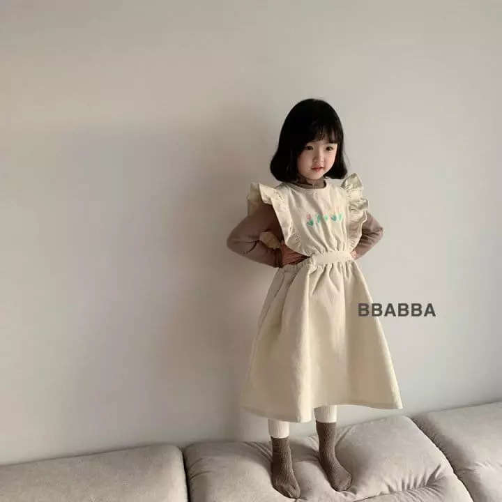 Bbabba - Korean Baby Fashion - #babyboutique - Flower Dong San Embrodiery Bodysuit - 6