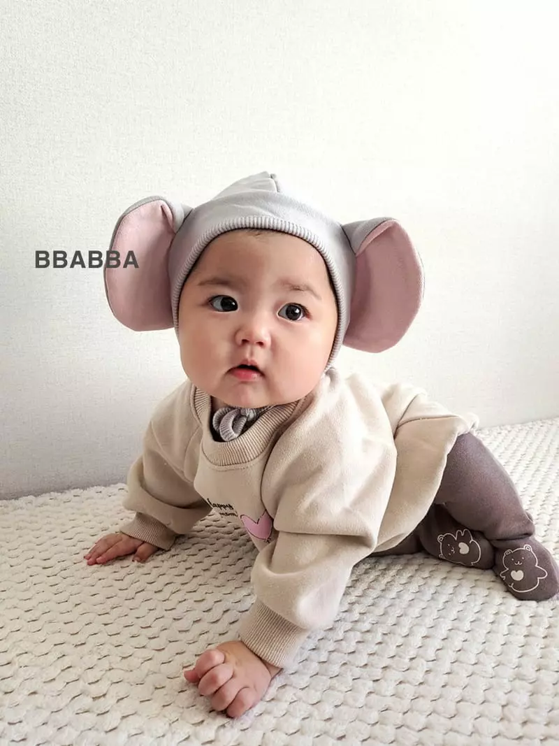 Bbabba - Korean Baby Fashion - #babyboutiqueclothing - Winter Elephant Bodysuit - 2