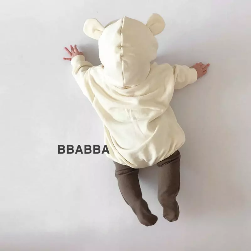 Bbabba - Korean Baby Fashion - #babyboutiqueclothing - Fleece Dal Bear Bodysuit - 11