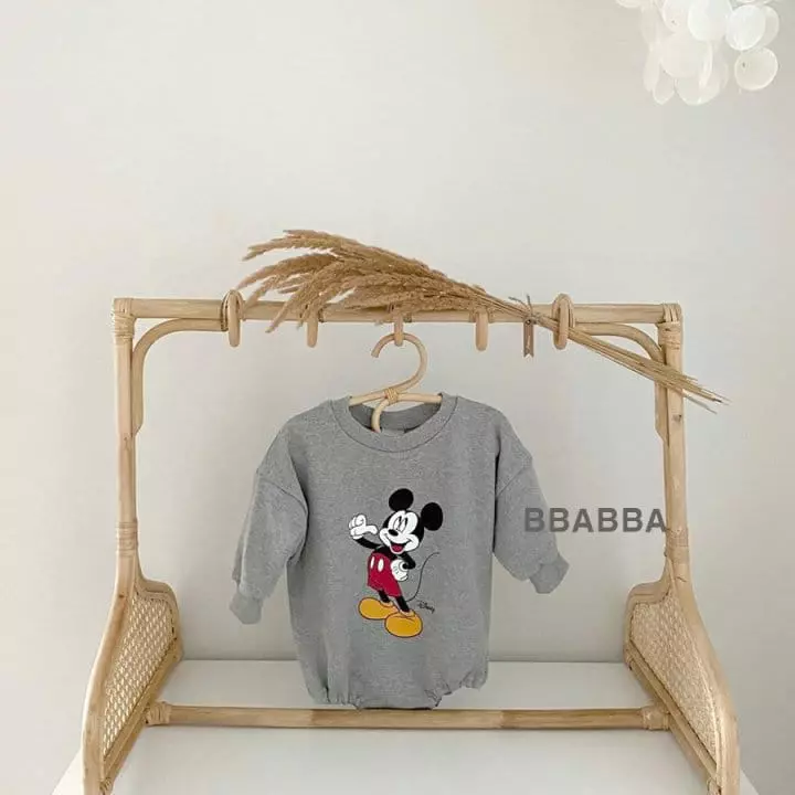Bbabba - Korean Baby Fashion - #babyfashion - Mickey Bodysuit - 2