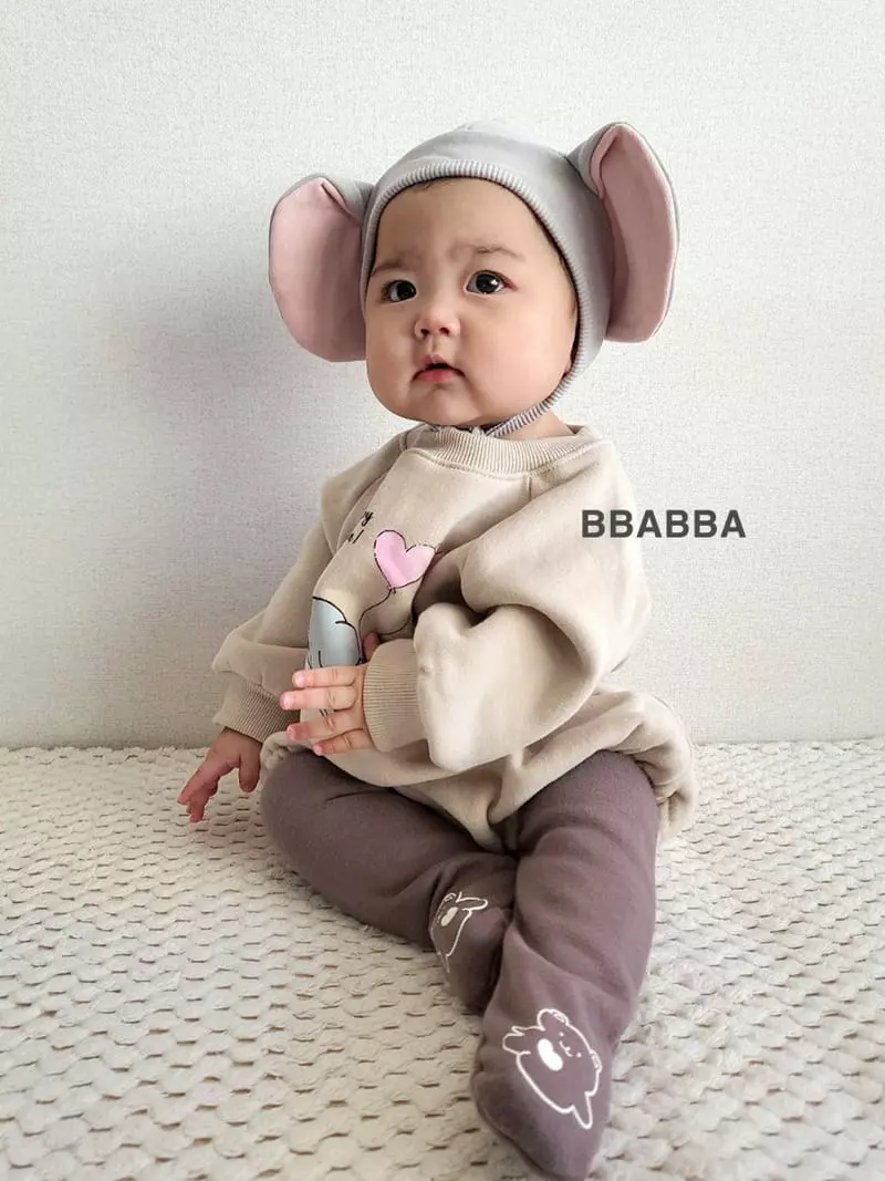 Bbabba - Korean Baby Fashion - #babyclothing - Winter Elephant Bodysuit - 4