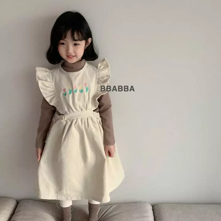 Bbabba - Korean Baby Fashion - #babyfever - Flower Dong San Embrodiery Bodysuit - 10
