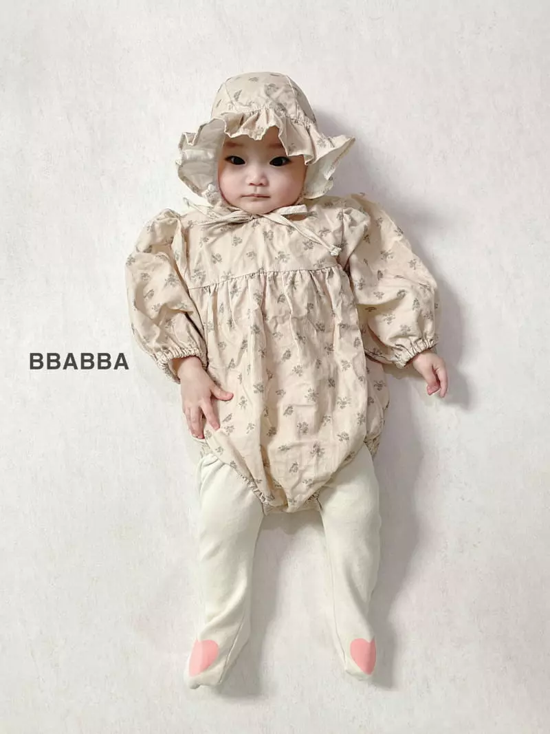Bbabba - Korean Baby Fashion - #babygirlfashion - Dia Rib Bonnet Set - 6