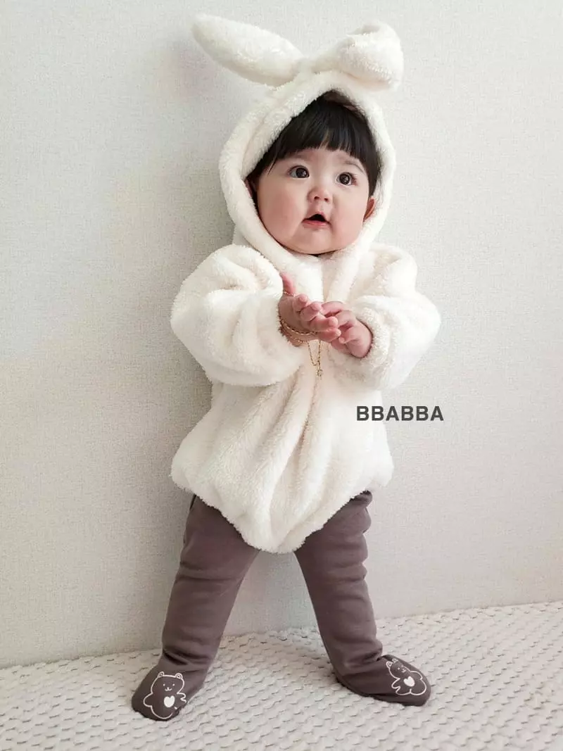 Bbabba - Korean Baby Fashion - #babygirlfashion - Bbosong Rabbit Cardigan - 4