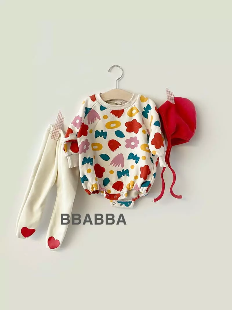 Bbabba - Korean Baby Fashion - #babylifestyle - Tina Fleece Bodysuit with Bonnet - 9